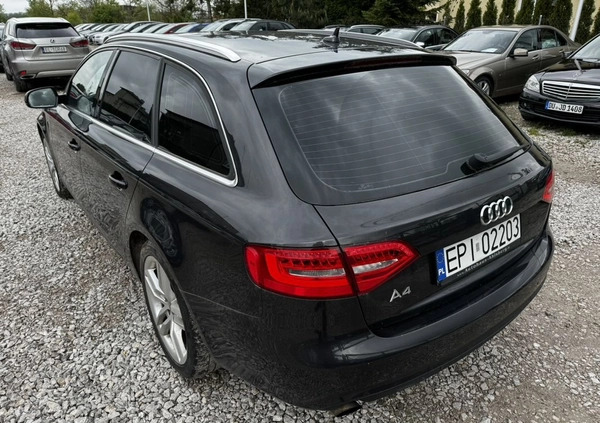 Audi A4 cena 42900 przebieg: 179000, rok produkcji 2012 z Krzepice małe 704